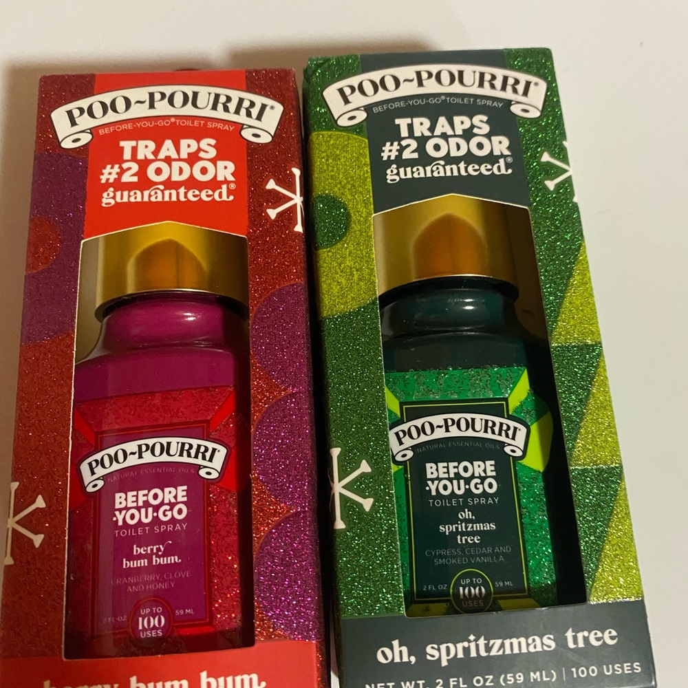 Berry & Spritzmas Tree Toilet Spray Duo